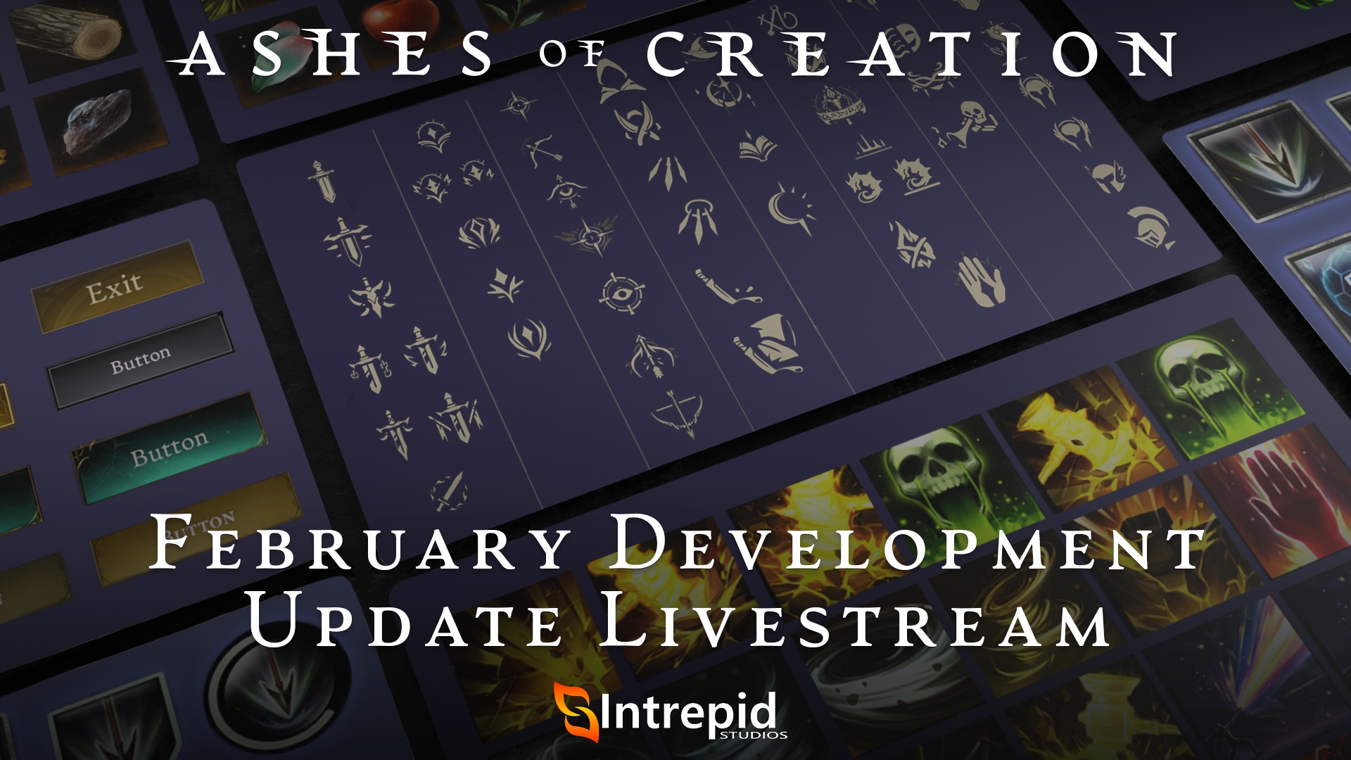 Ashes of Creation Development Update with UI Process and Progress