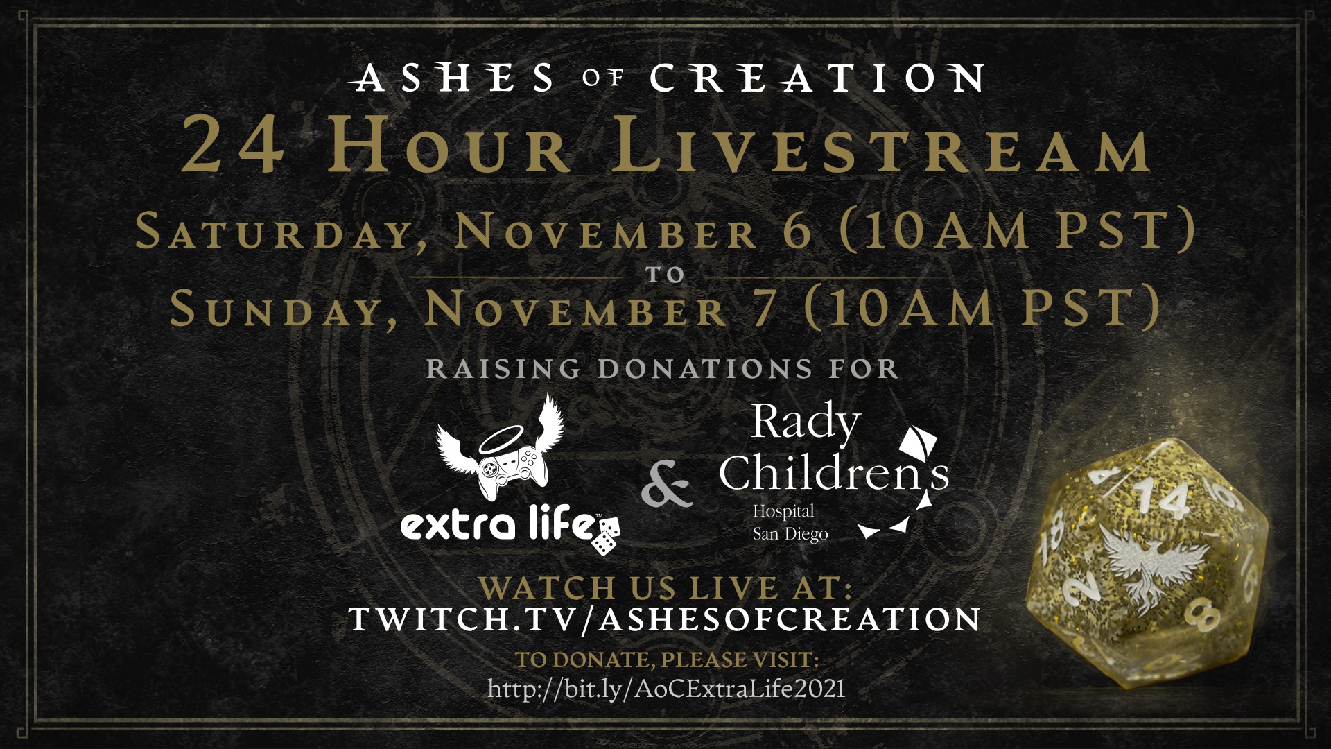 ashes of creation live stream