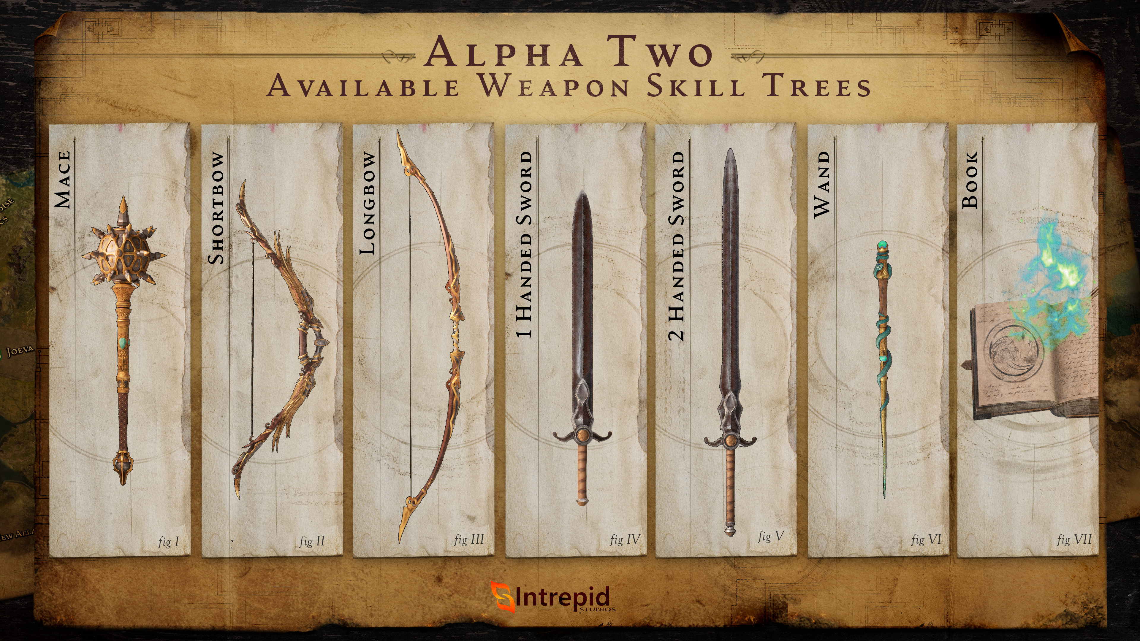 Alpha Two Weapon Skill Trees