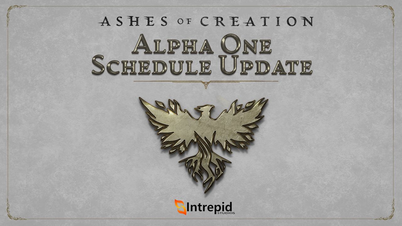 Atualização do cronograma do Alpha One