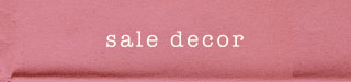 sale decor