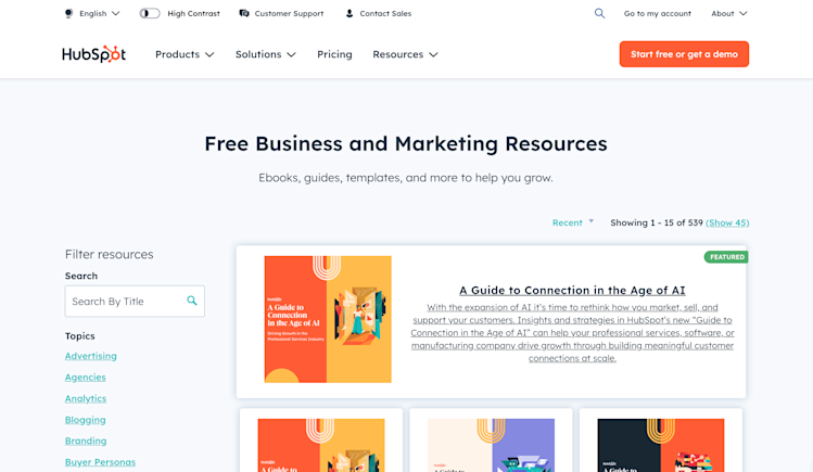 hubspot resources hubspot resources