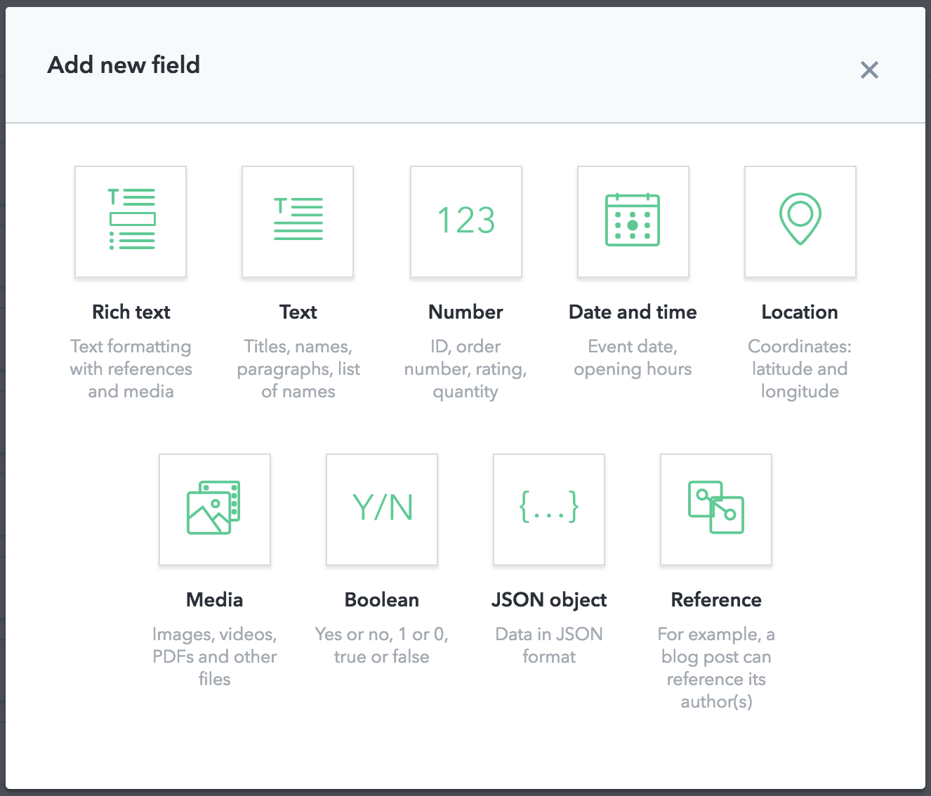 Contentful Content Modeling