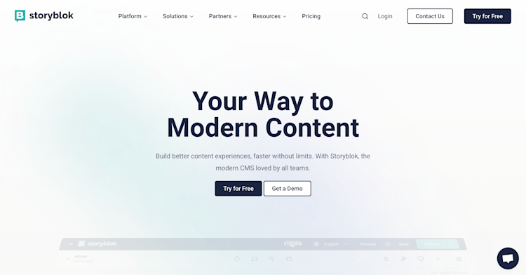 storyblok website storyblok website