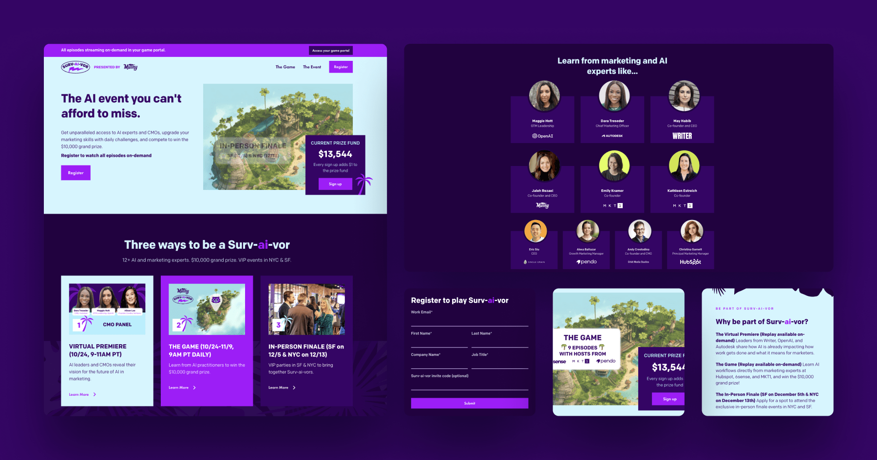 Mutiny - SurvAIvor Main Landing Page Mutiny - SurvAIvor Main Landing Page