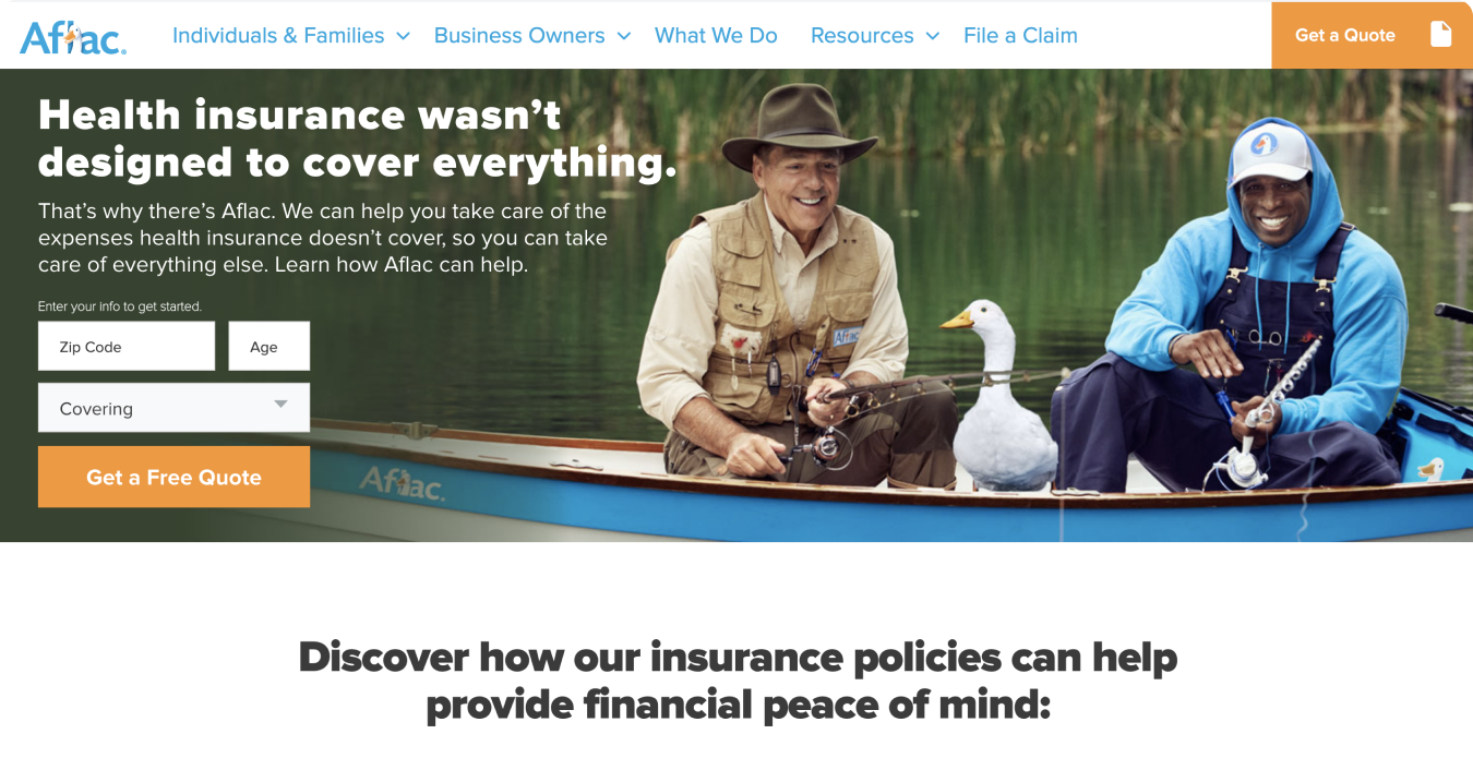 aflac homepage aflac homepage