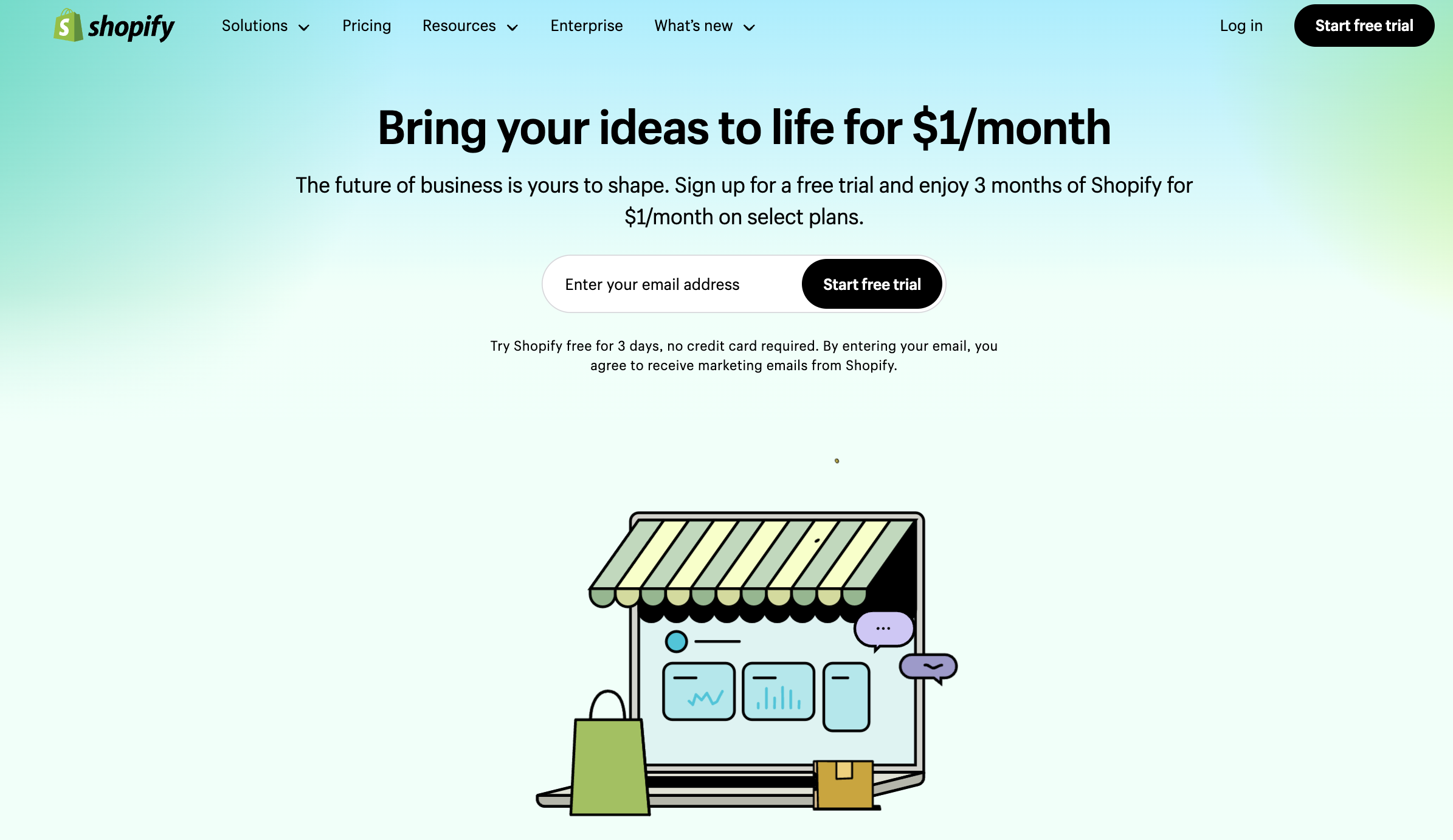 Shopify Landing Page