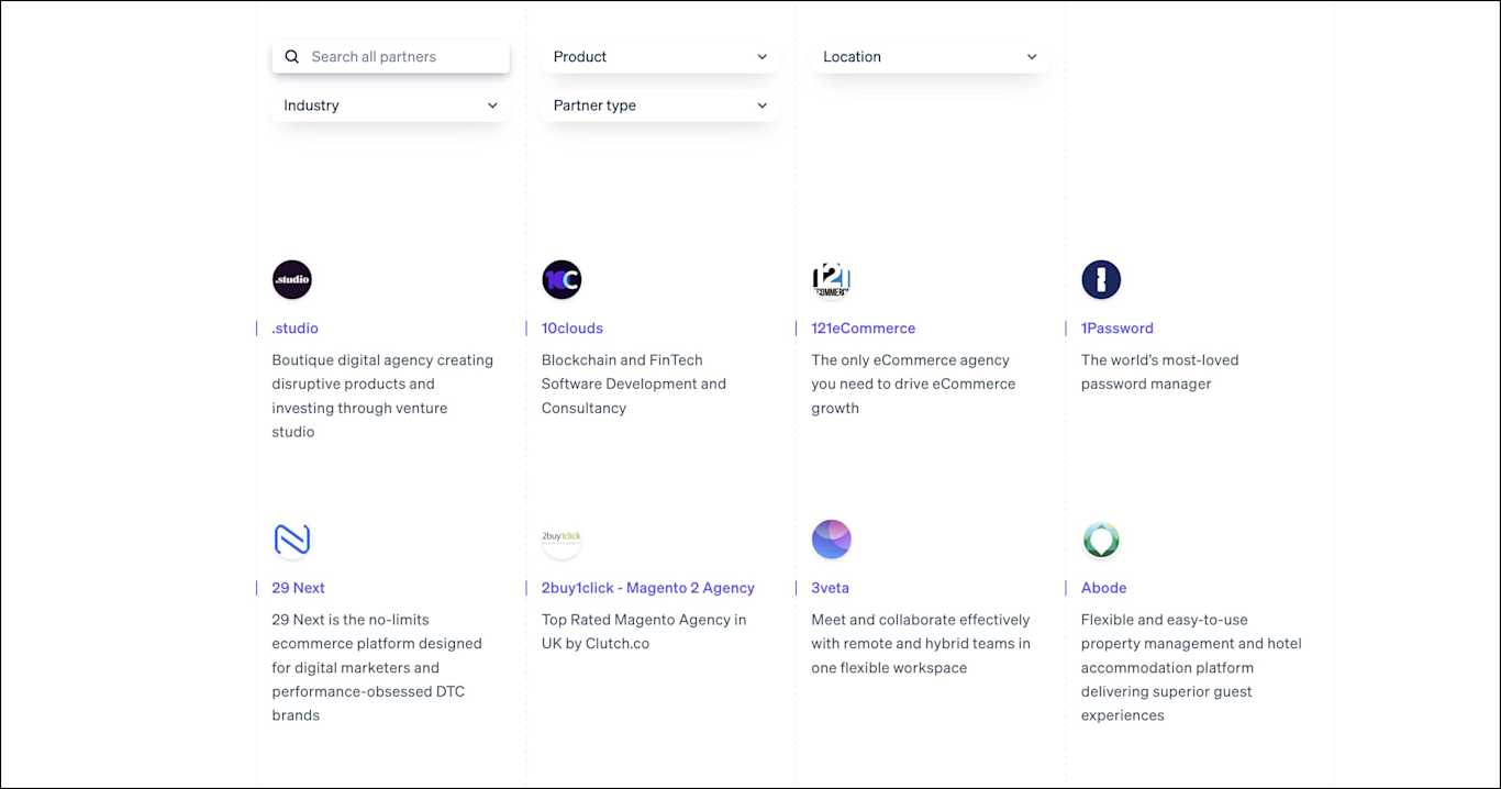 15 Best Partners Page Design Examples of 2024 - Webstacks