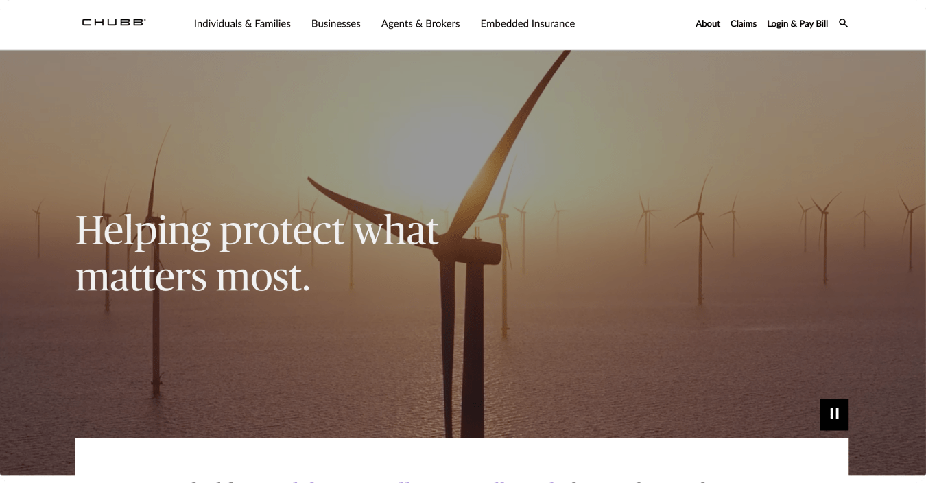 chubb homepage chubb homepage