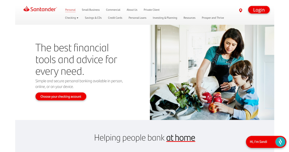 santander home