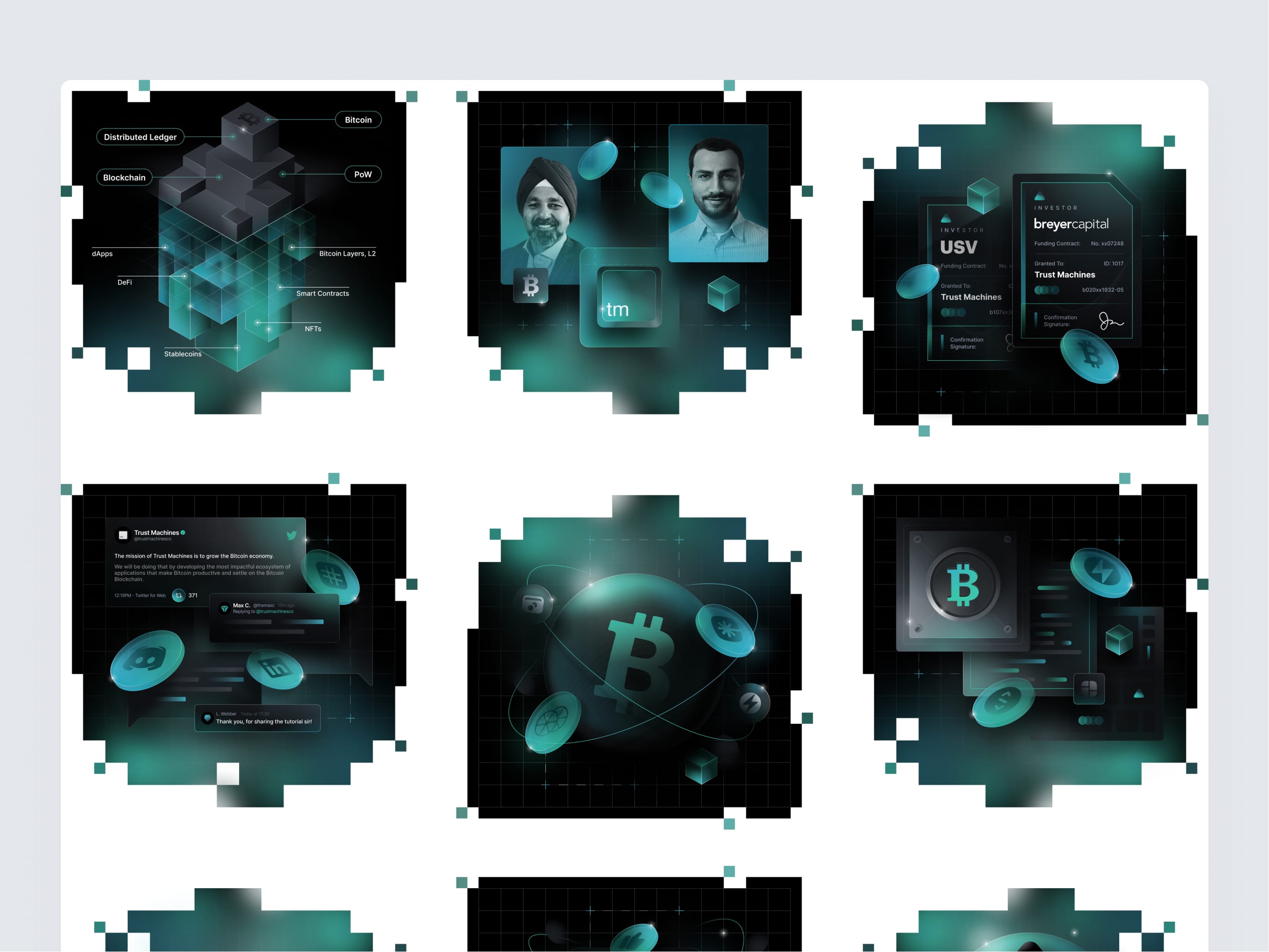 Trust Machines Illustrations