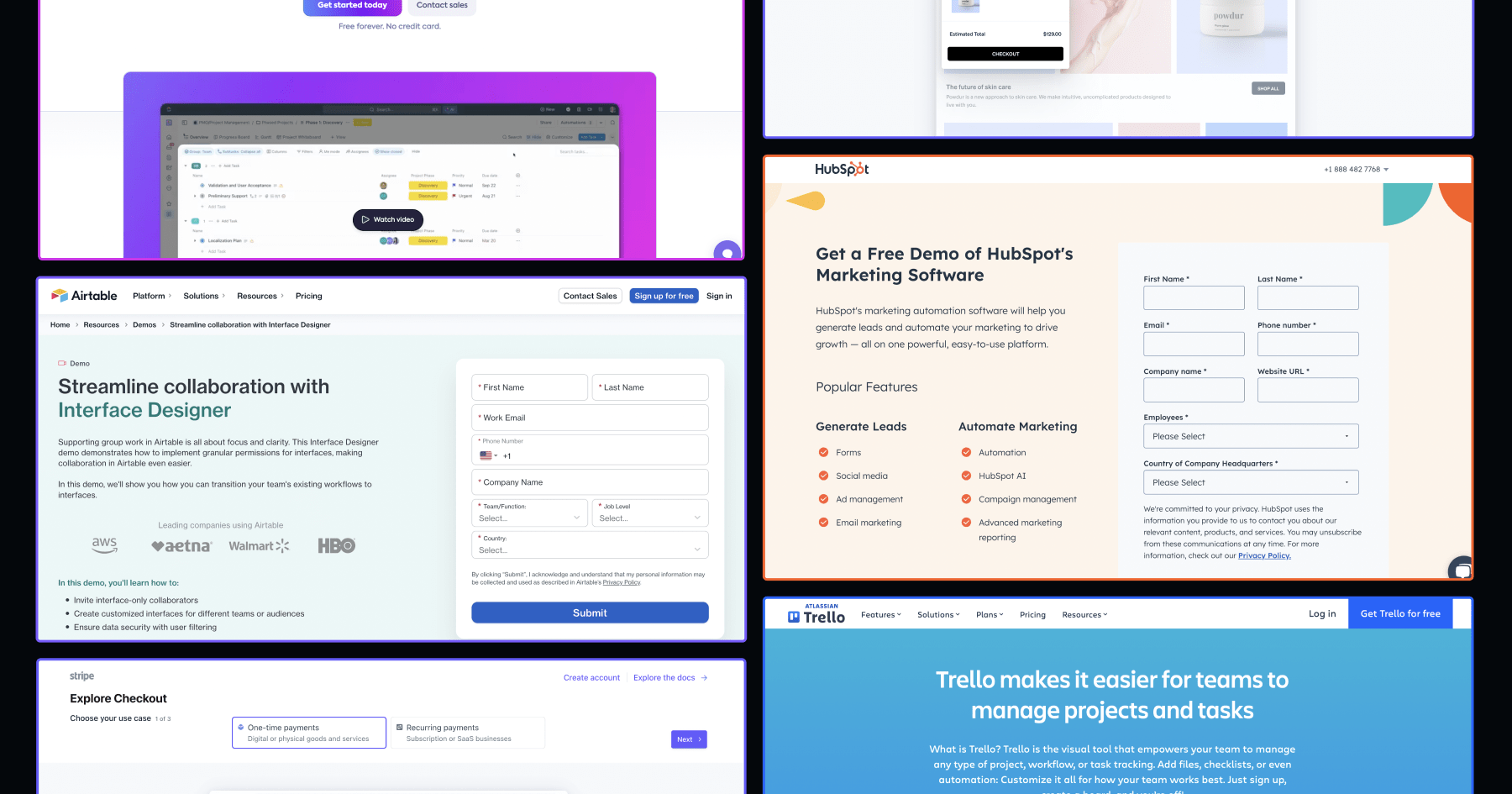 Demo Page Design Best Practices in SaaS + Examples