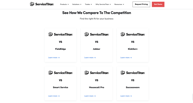 servicetitan-comparison-listing-page