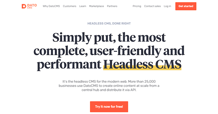 datocms website datocms website