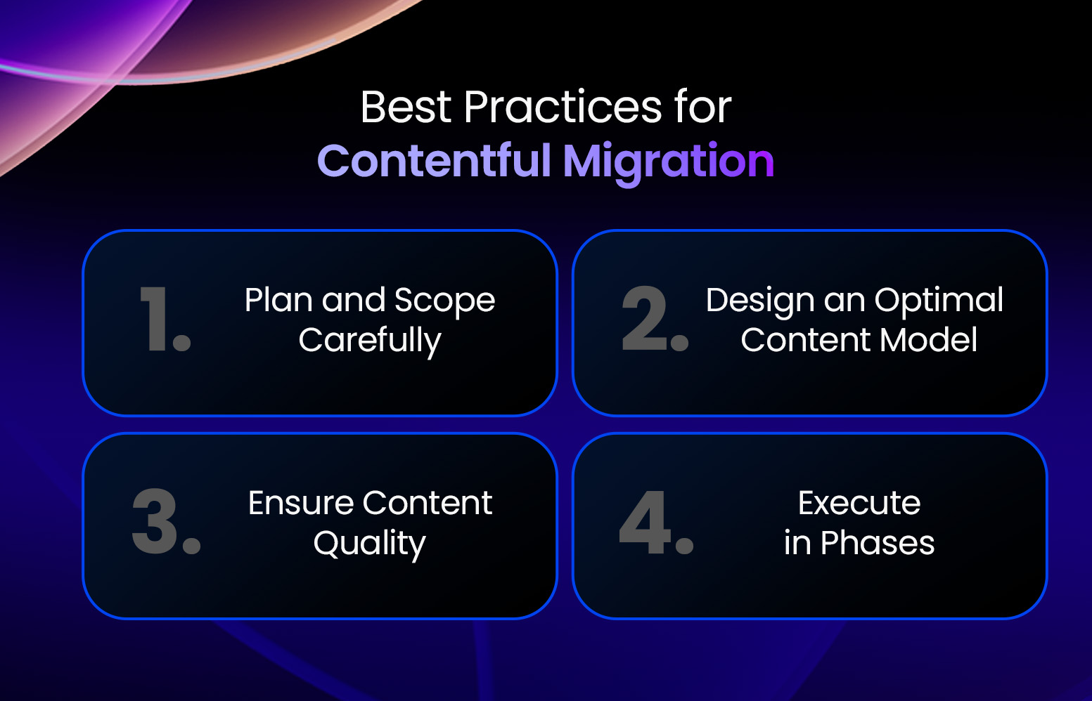 contentful migration best practices