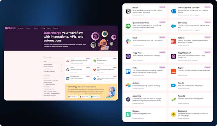 toggl integrations toggl integrations