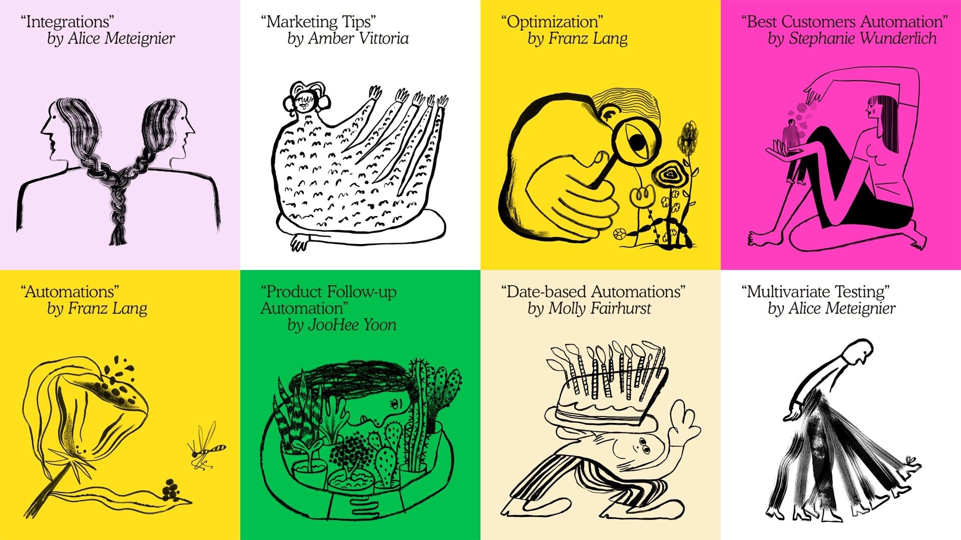 Mailchimp illustration system