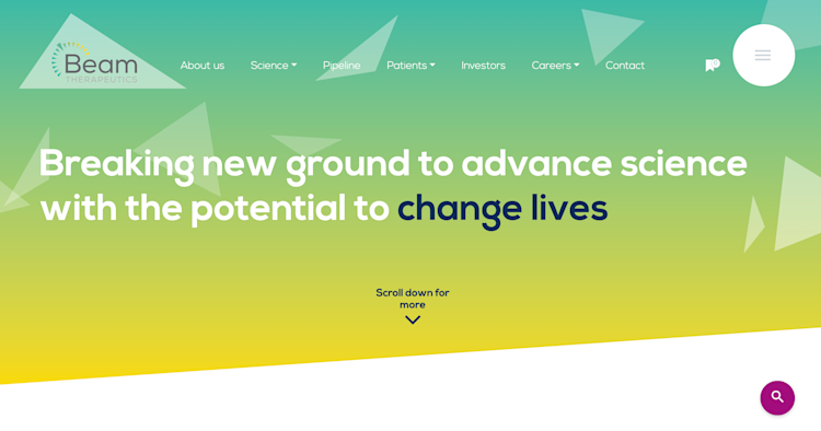 beam homepage beam homepage