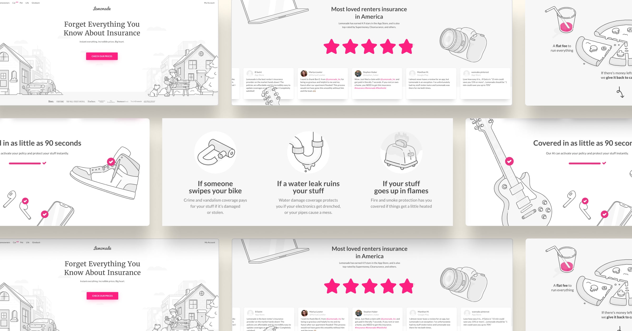 Lemonade illustrations