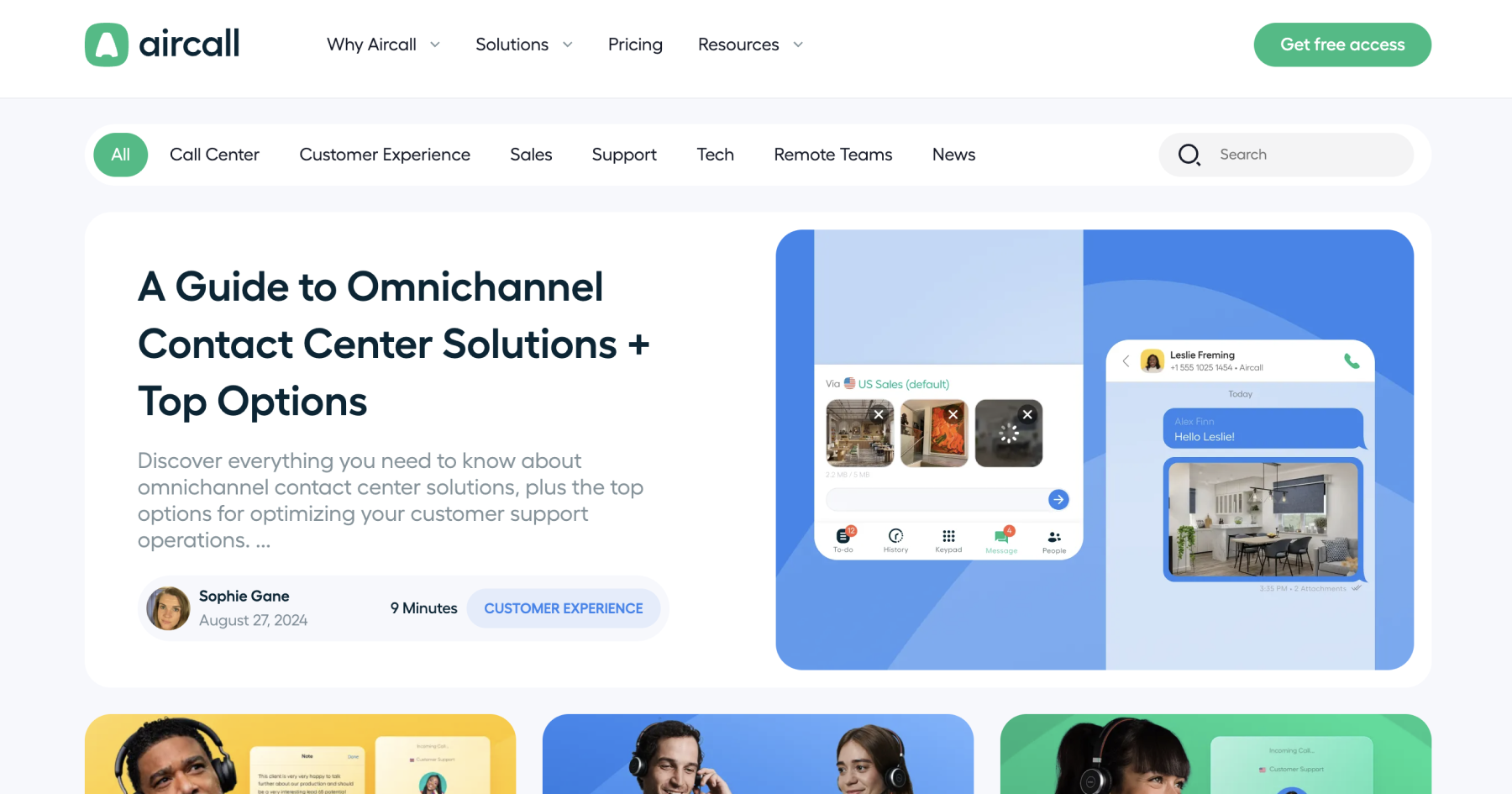 Aircall-blog-design-example