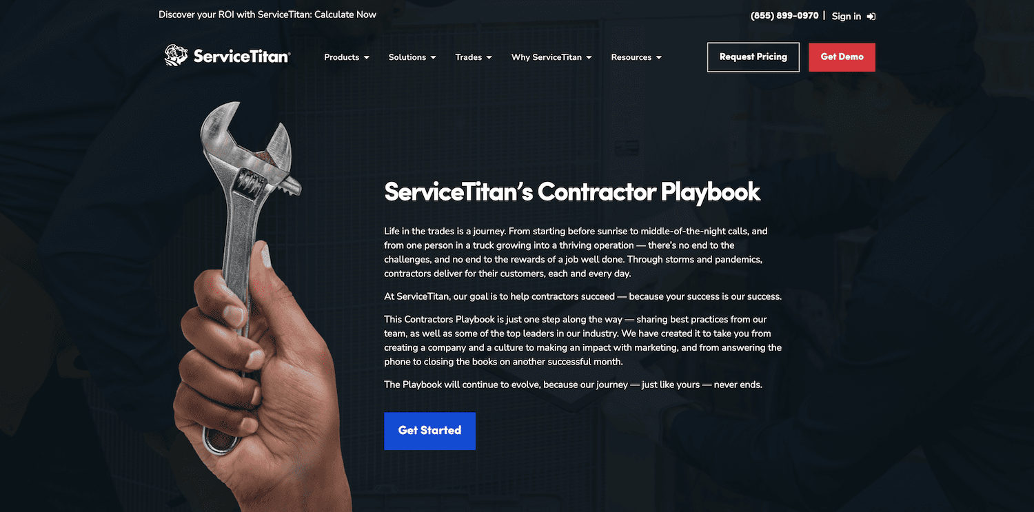 servicetitan-contractors-playbook-page