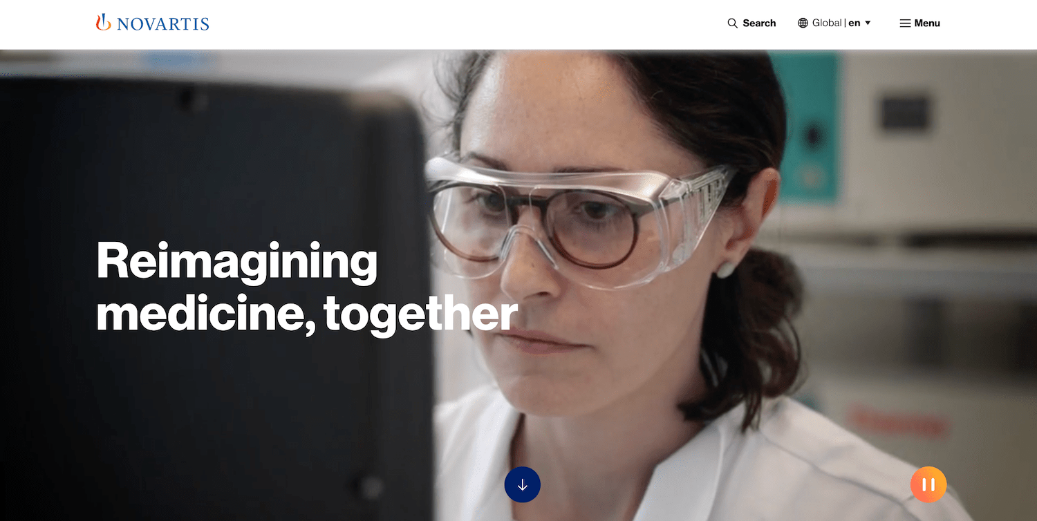 novartis homepage