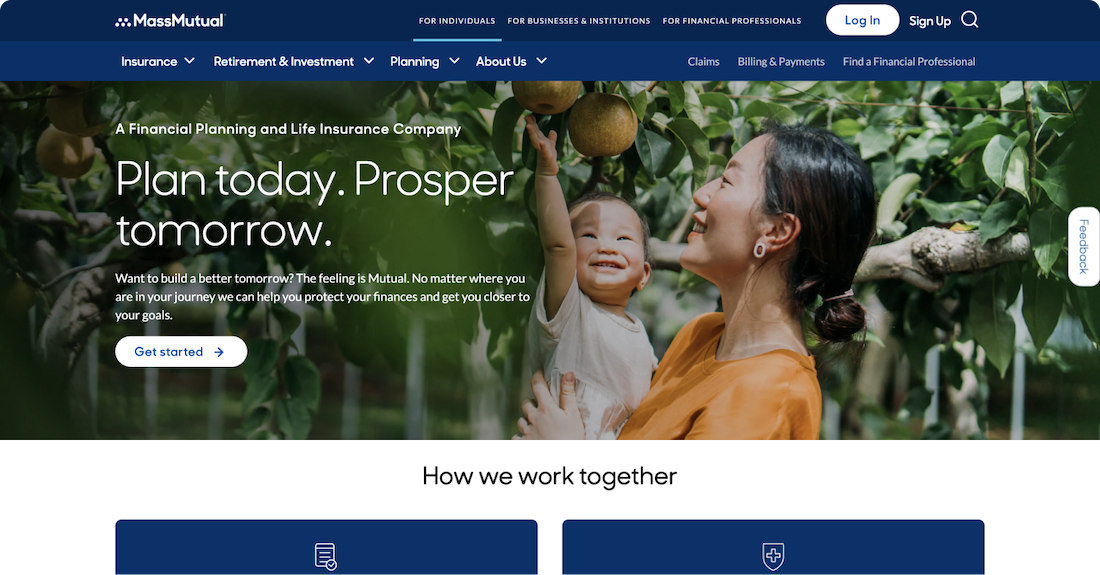 mass mutual homepage