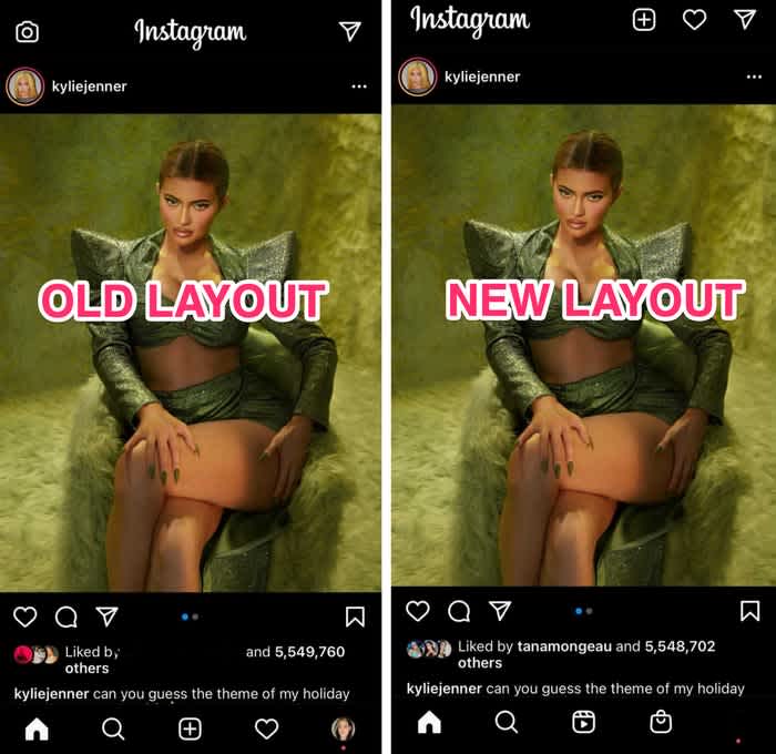 Instagram's User Interface