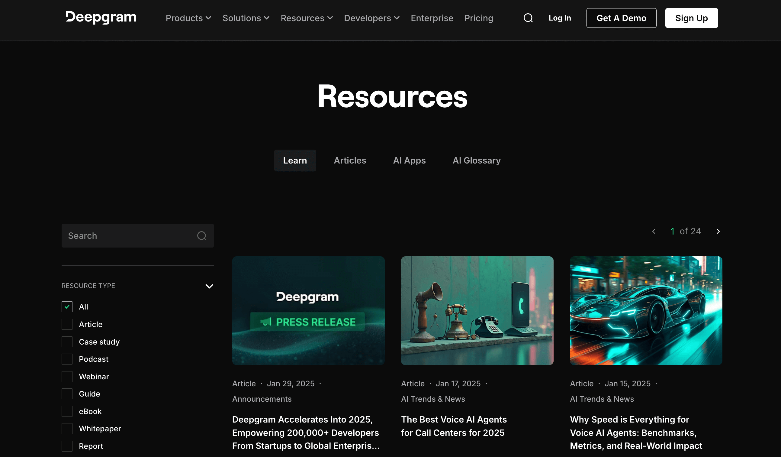 deepgram resources