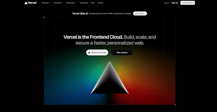 vercel website vercel website