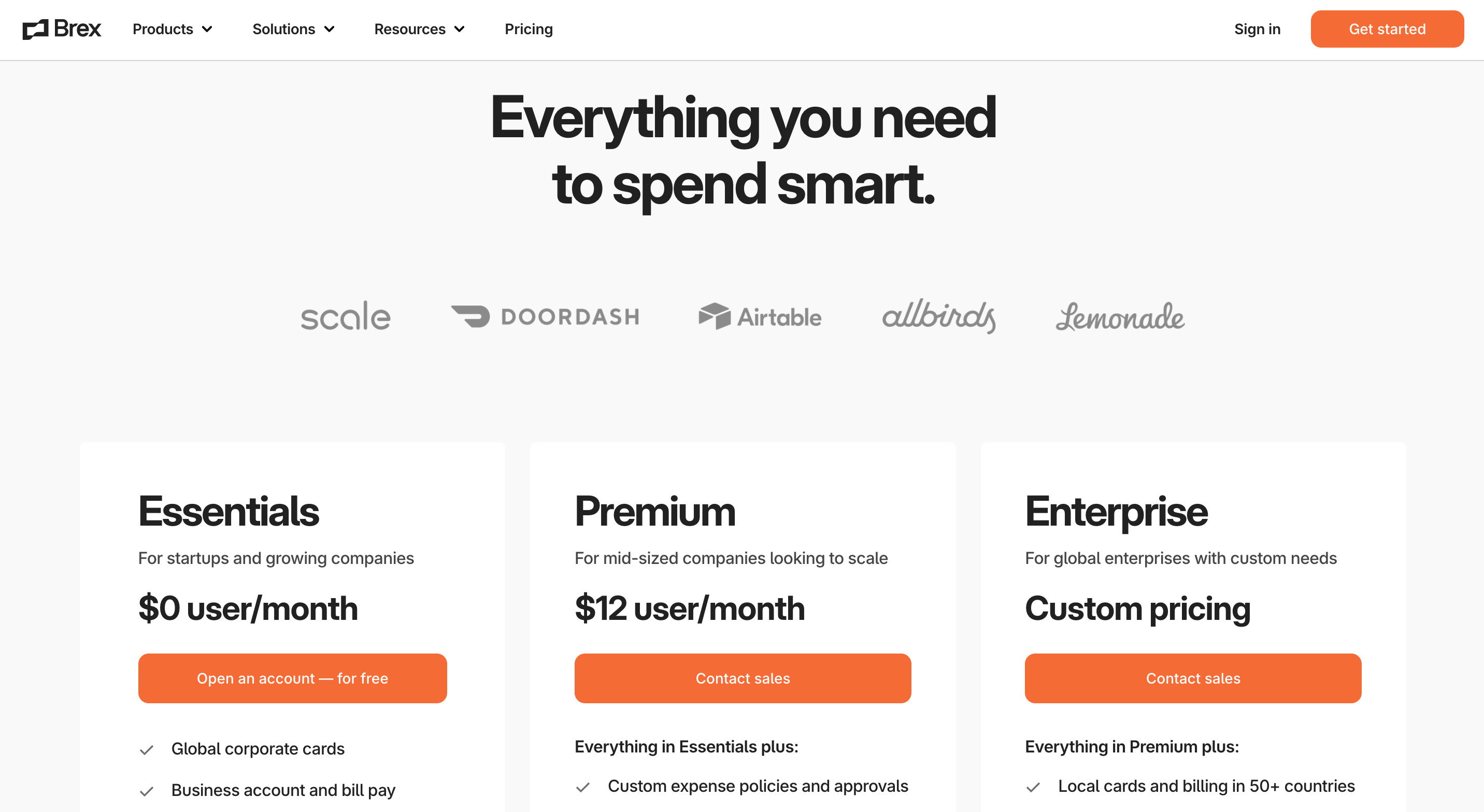 brex-pricing