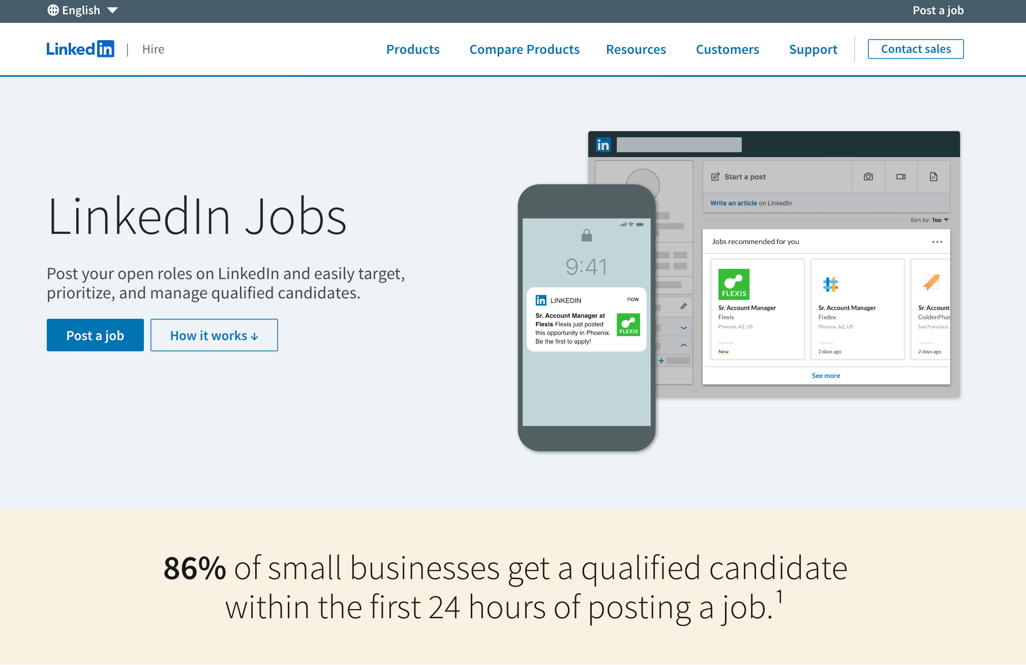 Linkedin Landing Page