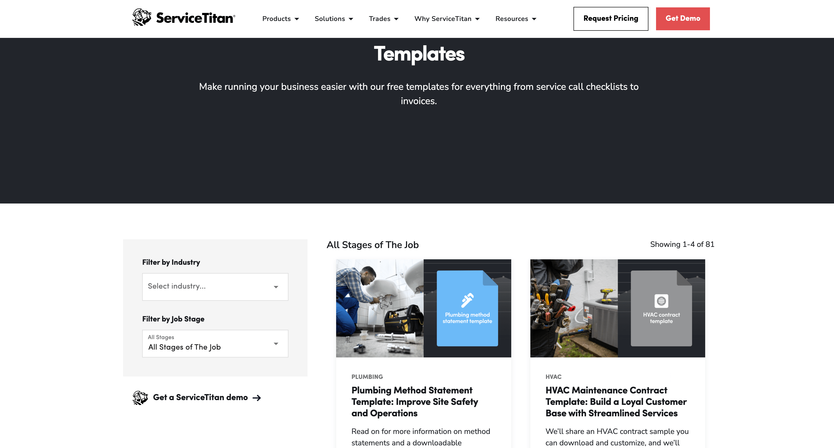 servicetitan-templates-listing-page