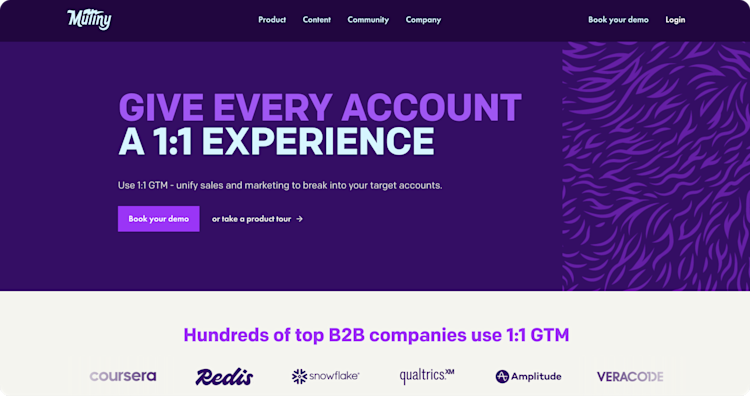 mutiny homepage mutiny homepage