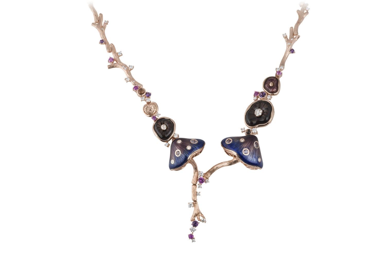 Mushroom Necklace by Heting - Fine Jewellery | Auverture
