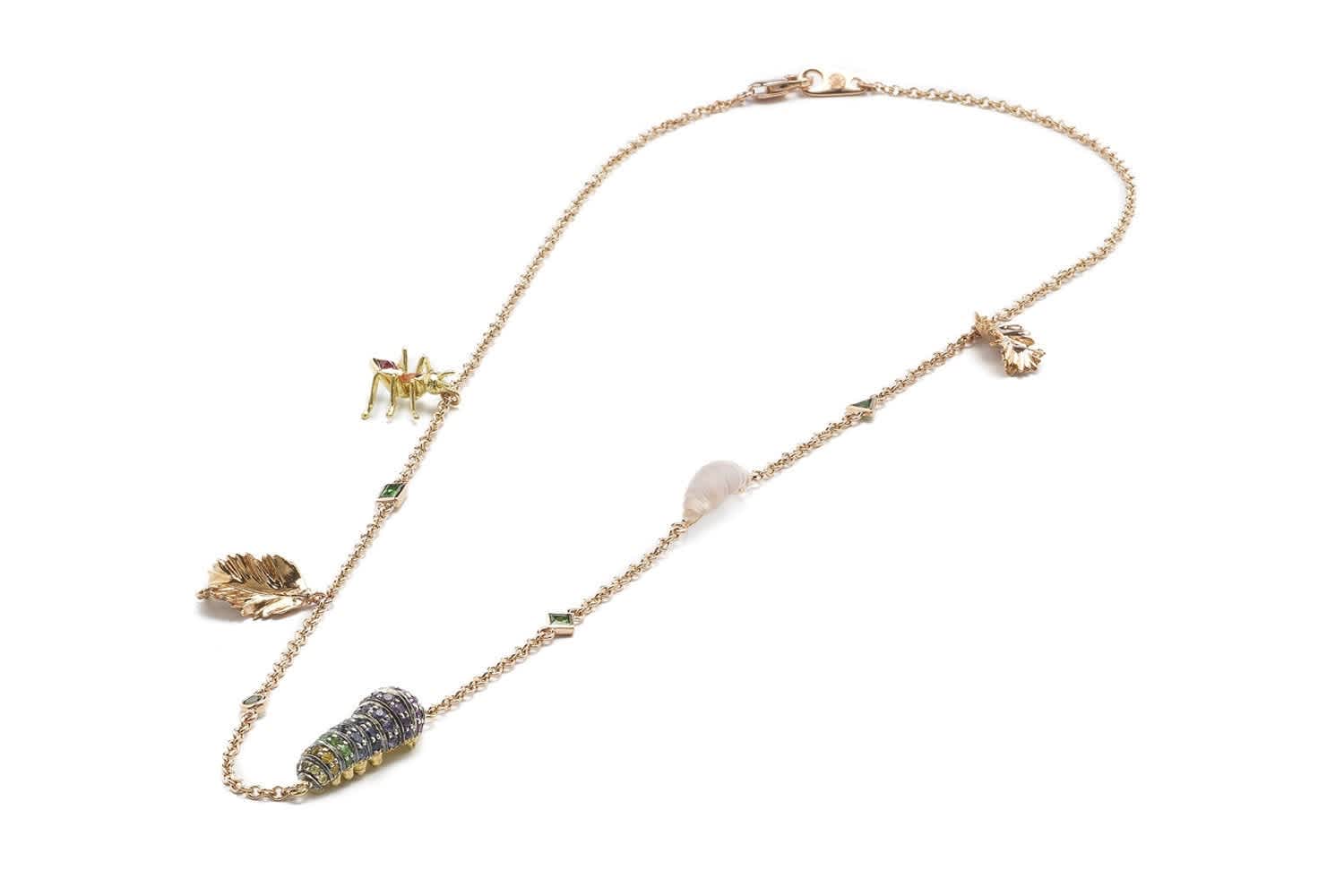 Short Insect Necklace Auverture