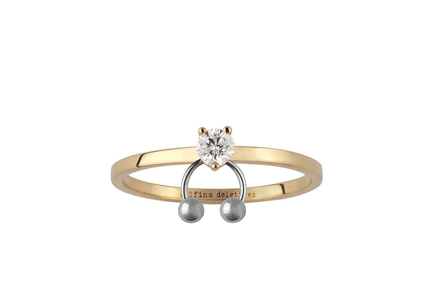 Two In One Ring Open Ring Piercing Auverture Two In One Ring Open Ring Piercing Auverture