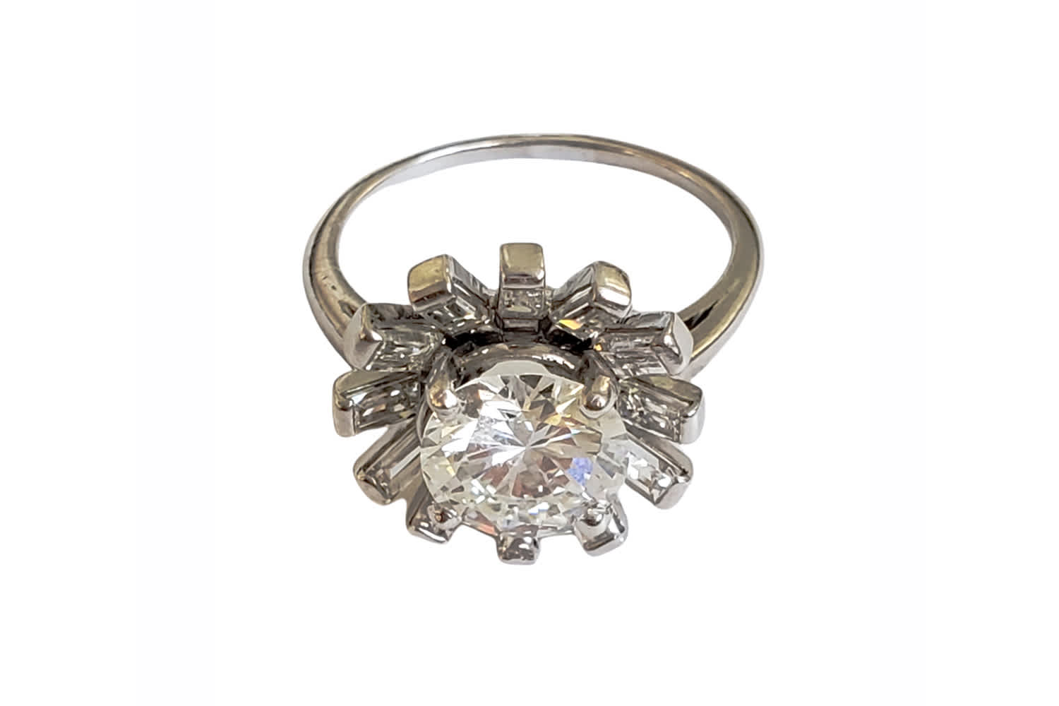 Dawn Carrot religion Cartier Palladium and Diamond Ring - Fine Jewellery | Auverture