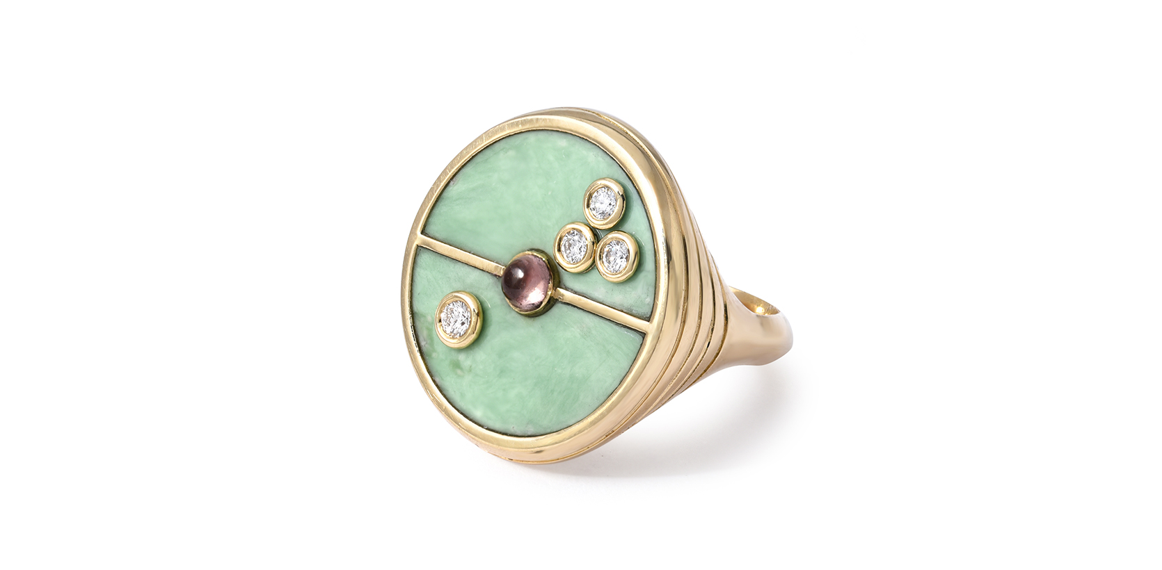 COMPASS-SIGNET-RING-GREEN-TURQUOISE-By-Retrouvai-sml