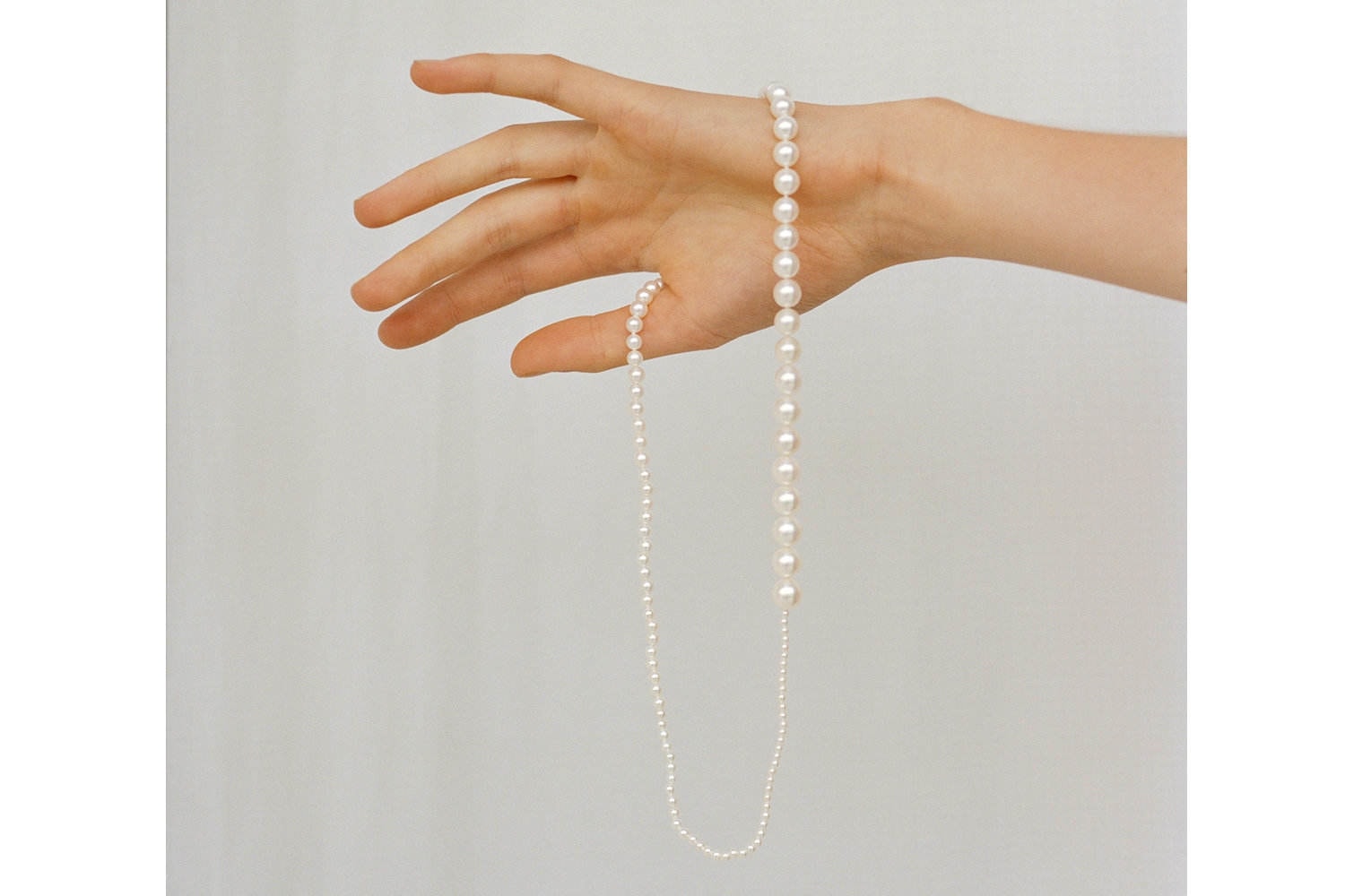 Grace Delicate Pearl Necklace 2024 www.epicamlv