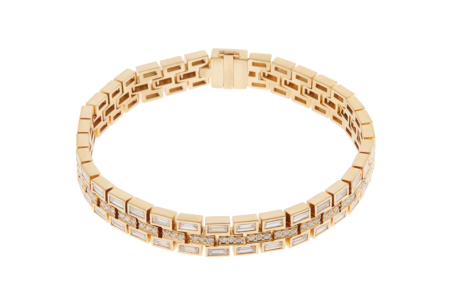 Baguette story bracelet - Fine 