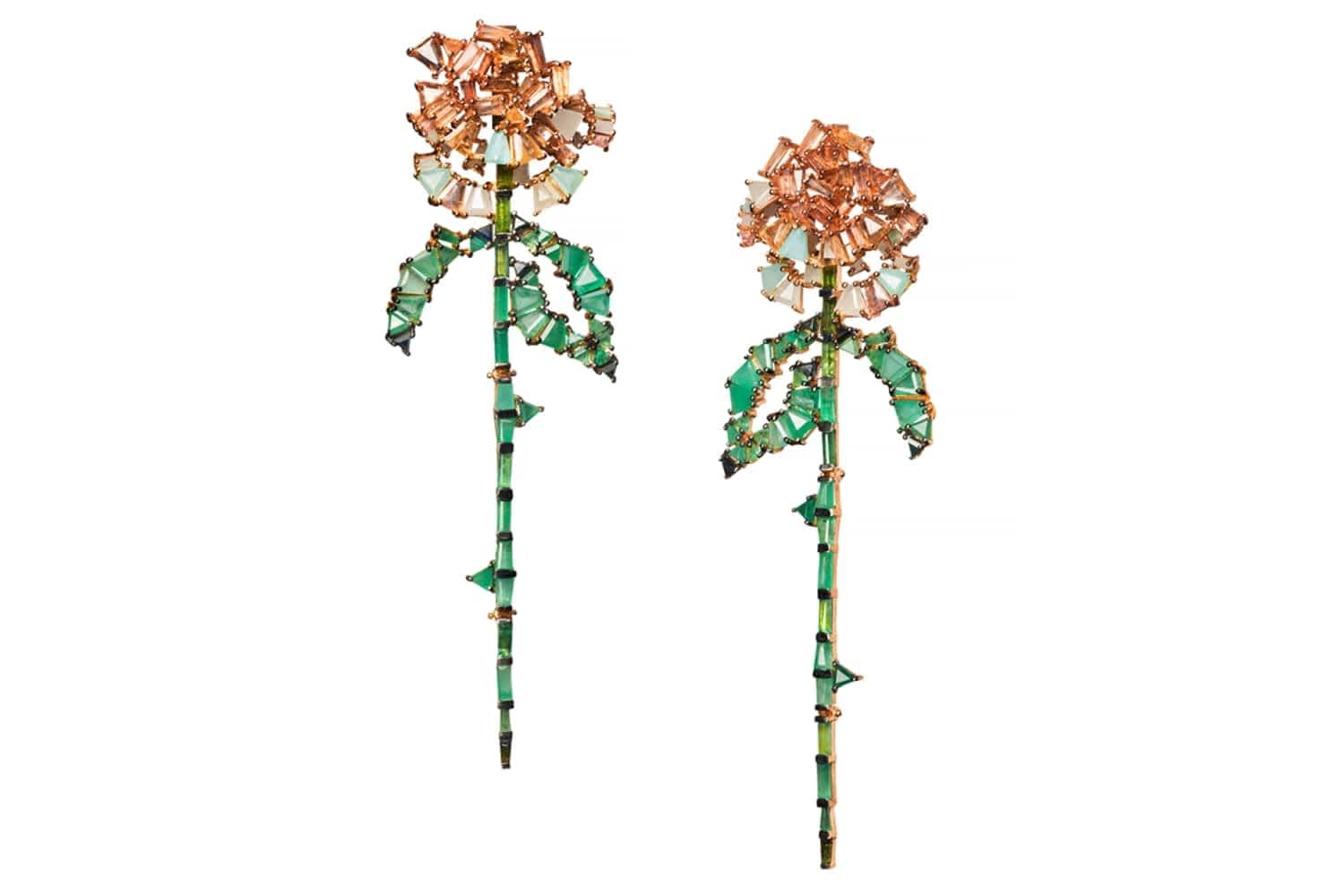 Rose Stem Ear Jackets Auverture