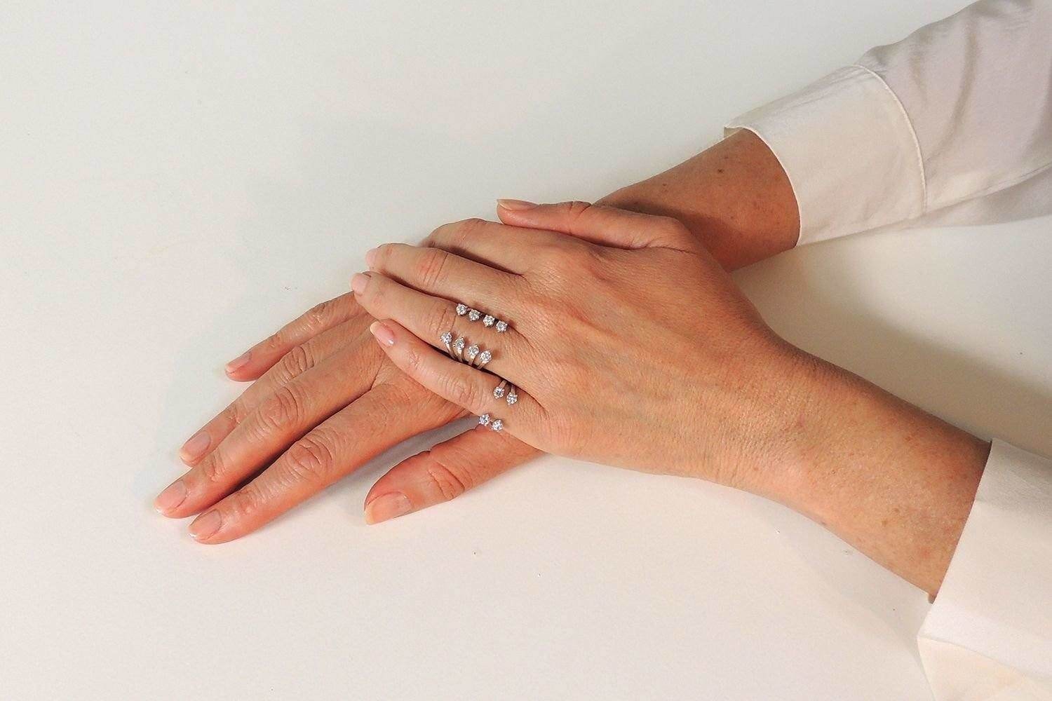 diamond knuckle rings