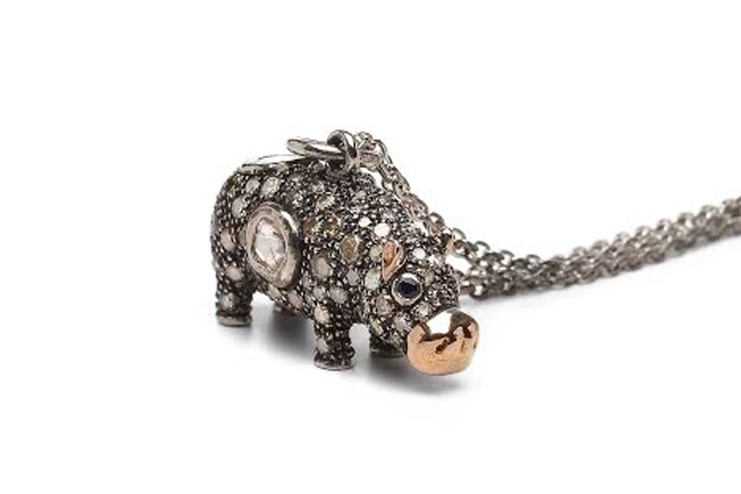 hippo necklace