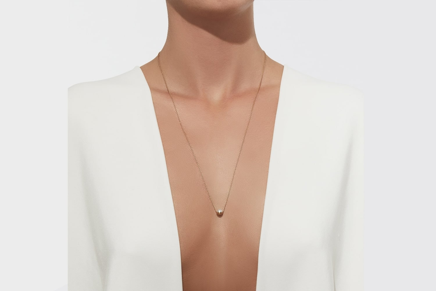 Half Pearl Necklace | Auverture