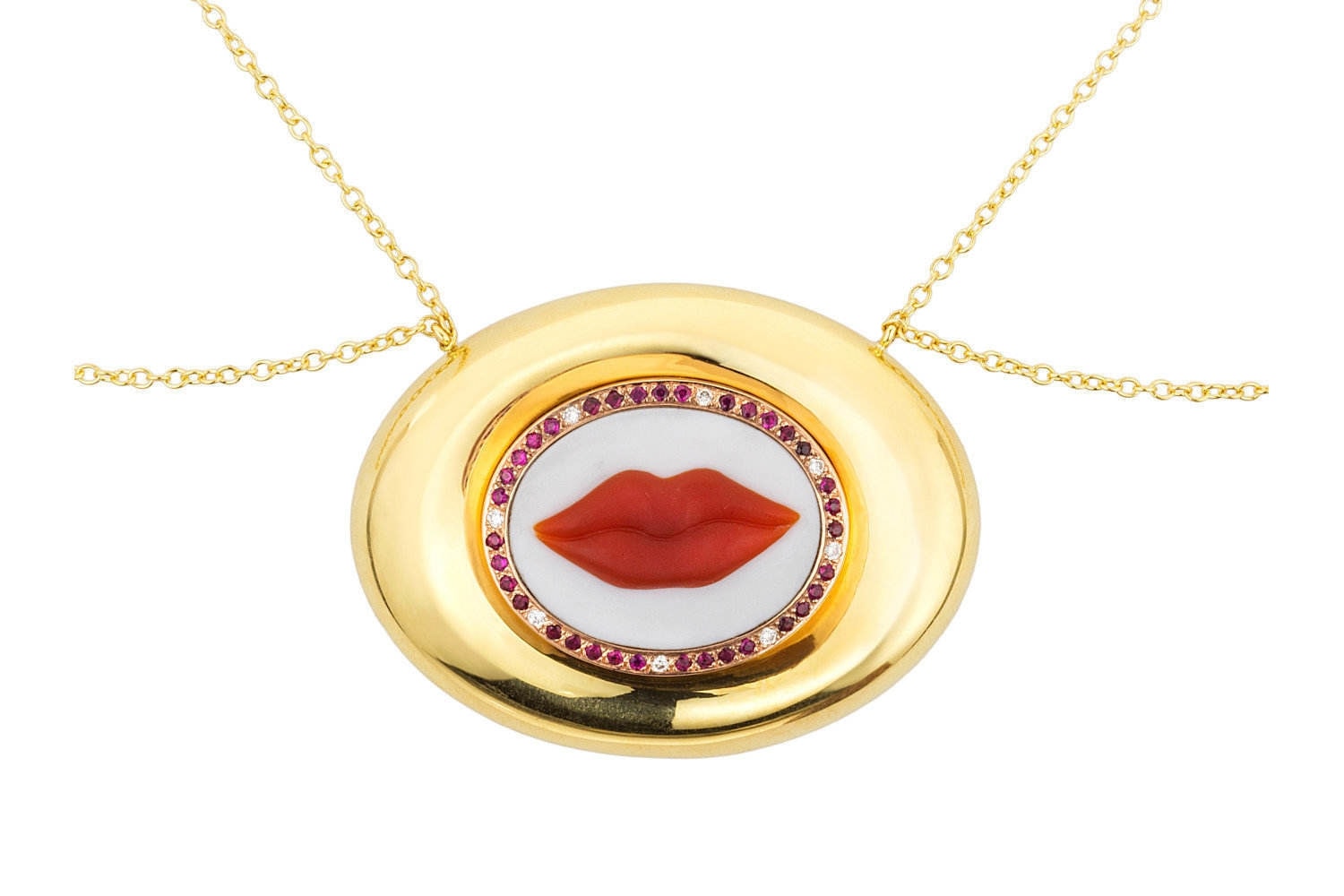 Lady is a Tramp Double Chain Necklace 
