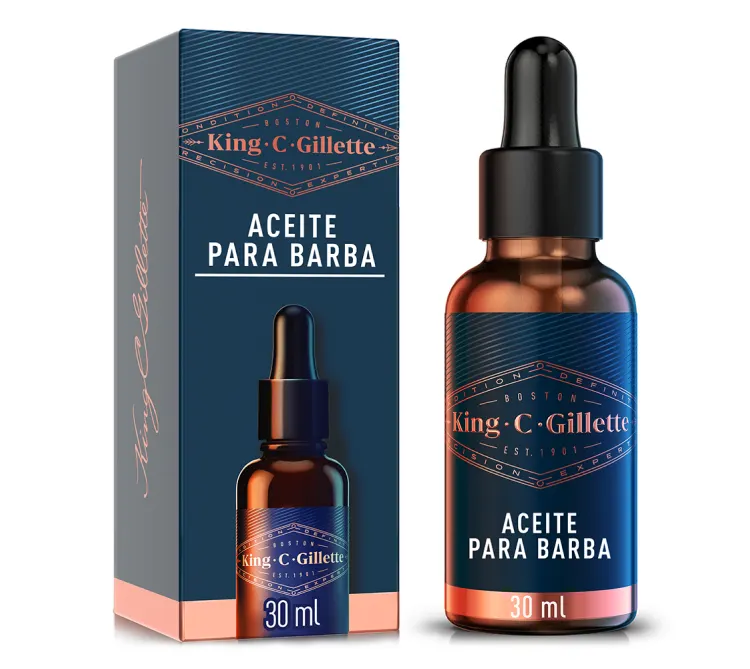 Aceite Para Barba King C. Gillette