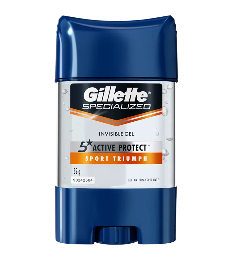 Gel Invisible Antitranspirante Gillette Sport Triumph