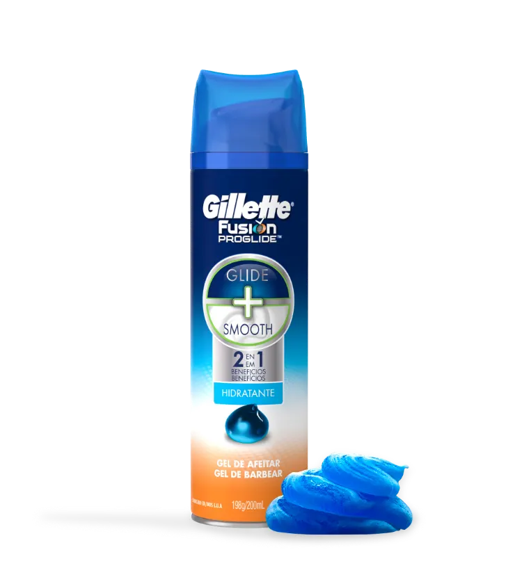 Gillette Fusion Proglide 2 En 1 Hidratante Gel Para Afeitar - Hero image
