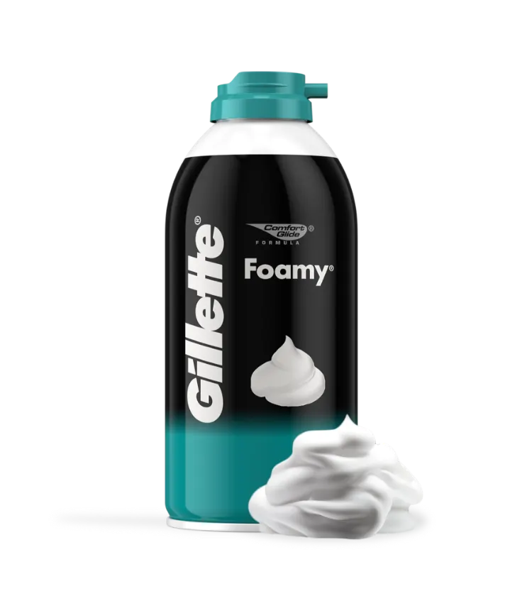 ESPUMA DE AFEITAR GILLETTE FOAMY PIEL SENSIBLE